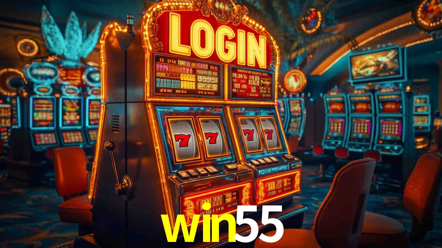 win55 Logo - Bônus com Rollover Justo